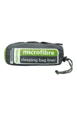 Mountain Warehouse Microfibre Mummy Sleeping Bag Liner -MOUTAIN WAREHOUSE 013733 lgr mummy microfibre sleeping bag liner har aw19 2