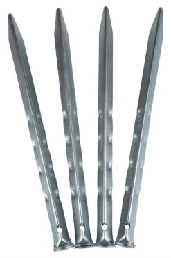 Mountain Warehouse Ripple Tent Pegs - 10pk