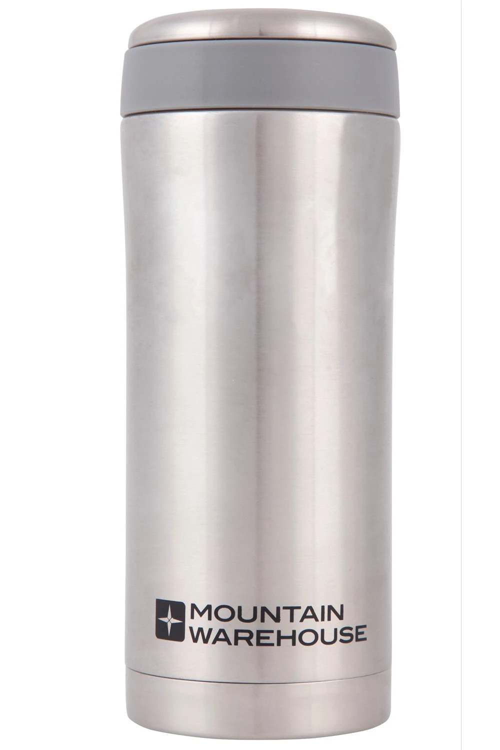 Thermal Vacuum Double Walled Travel Mug - 400ml Mountain Warehouse Thermal Vacuum Double Walled Travel Mug - 400ml -MOUTAIN WAREHOUSE 022902 SIL THERMAL VACUUM MUG 1 1 l