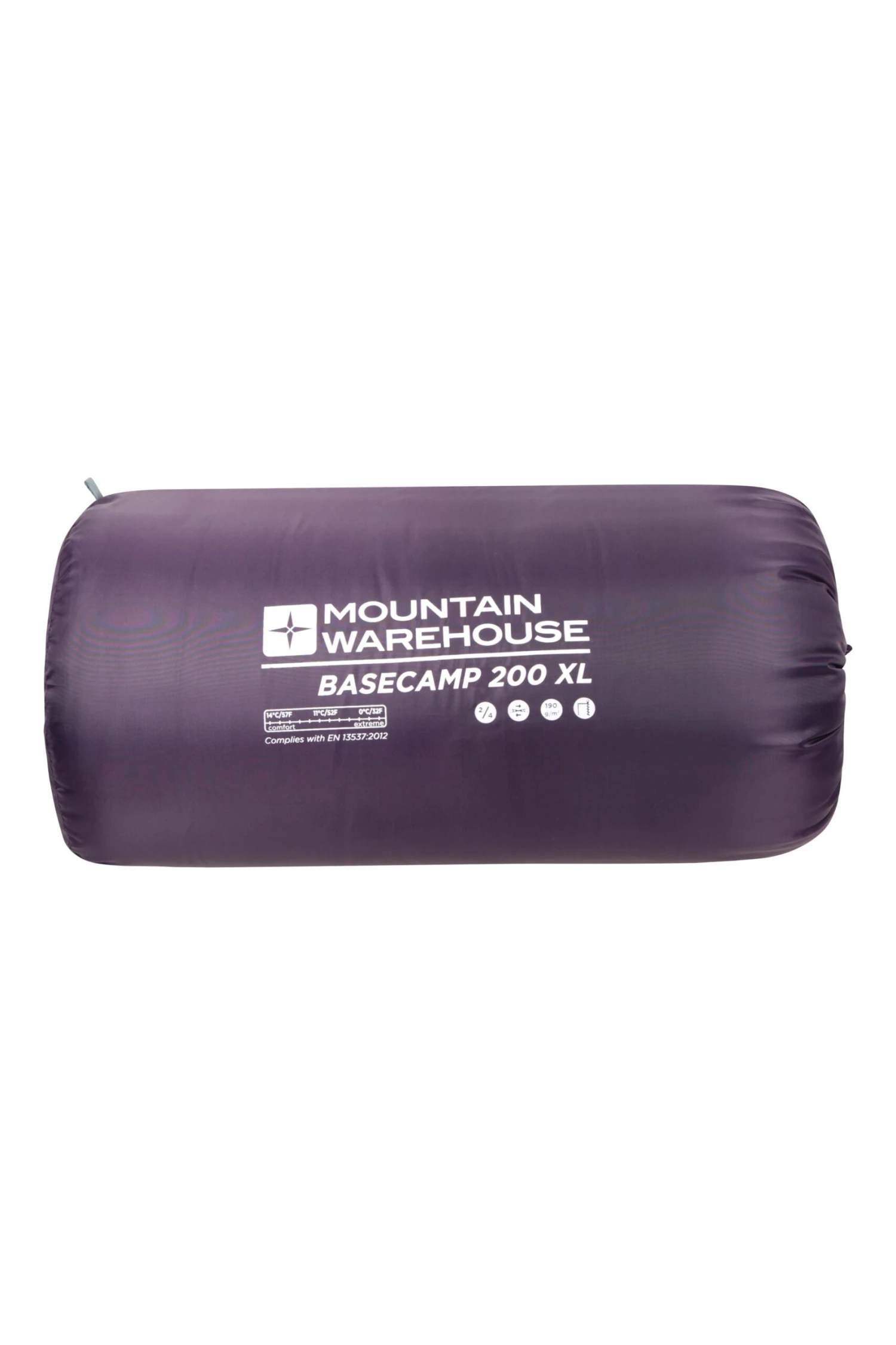 Basecamp 200 XL Sleeping Bag Mountain Warehouse Basecamp 200 XL Sleeping Bag -MOUTAIN WAREHOUSE 026833 pur basecamp 200 xl sleeping bag har aw22 01 scaled