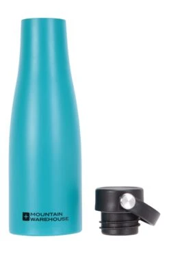Mountain Warehouse Metallic Double Walled Water Bottle With Handle - 600ml 4 Mountain Warehouse Metallic Double Walled Water Bottle With Handle - 600ml -MOUTAIN WAREHOUSE 035584 tea metallic dw handle bottle 600ml har ss20 3