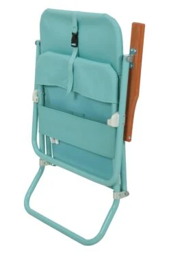 Mountain Warehouse Low Folding Chair With Wooden Armrest 6 Mountain Warehouse Low Folding Chair With Wooden Armrest -MOUTAIN WAREHOUSE 035616 blu wooden armrest folding low chair har ss20 5