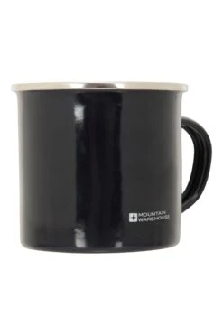 Mountain Warehouse Enamel Mug - Adventure Begins 4 Mountain Warehouse Enamel Mug - Adventure Begins -MOUTAIN WAREHOUSE 037338 bla enamel mug adventure begins har aw21 03