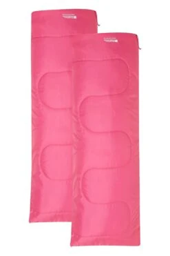 Mountain Warehouse Basecamp 200 Mini Sleeping Bag 2-Pack -MOUTAIN WAREHOUSE 039725 bpi basecamp 200 mini sleeping bag 2pk ss21 1