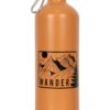 Mountain Warehouse Wander Metallic Water Bottle 1L 2 Mountain Warehouse Wander Metallic Water Bottle 1L -MOUTAIN WAREHOUSE 052609 mus mtlc bottle print wander 1l har aw22 01