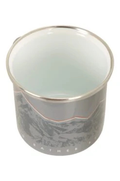 Mountain Warehouse Enamel Mug - I Would Rather Be Biking 6 Mountain Warehouse Enamel Mug - I Would Rather Be Biking -MOUTAIN WAREHOUSE 052964 gre enamel mug i would rather be biking har aw21 05