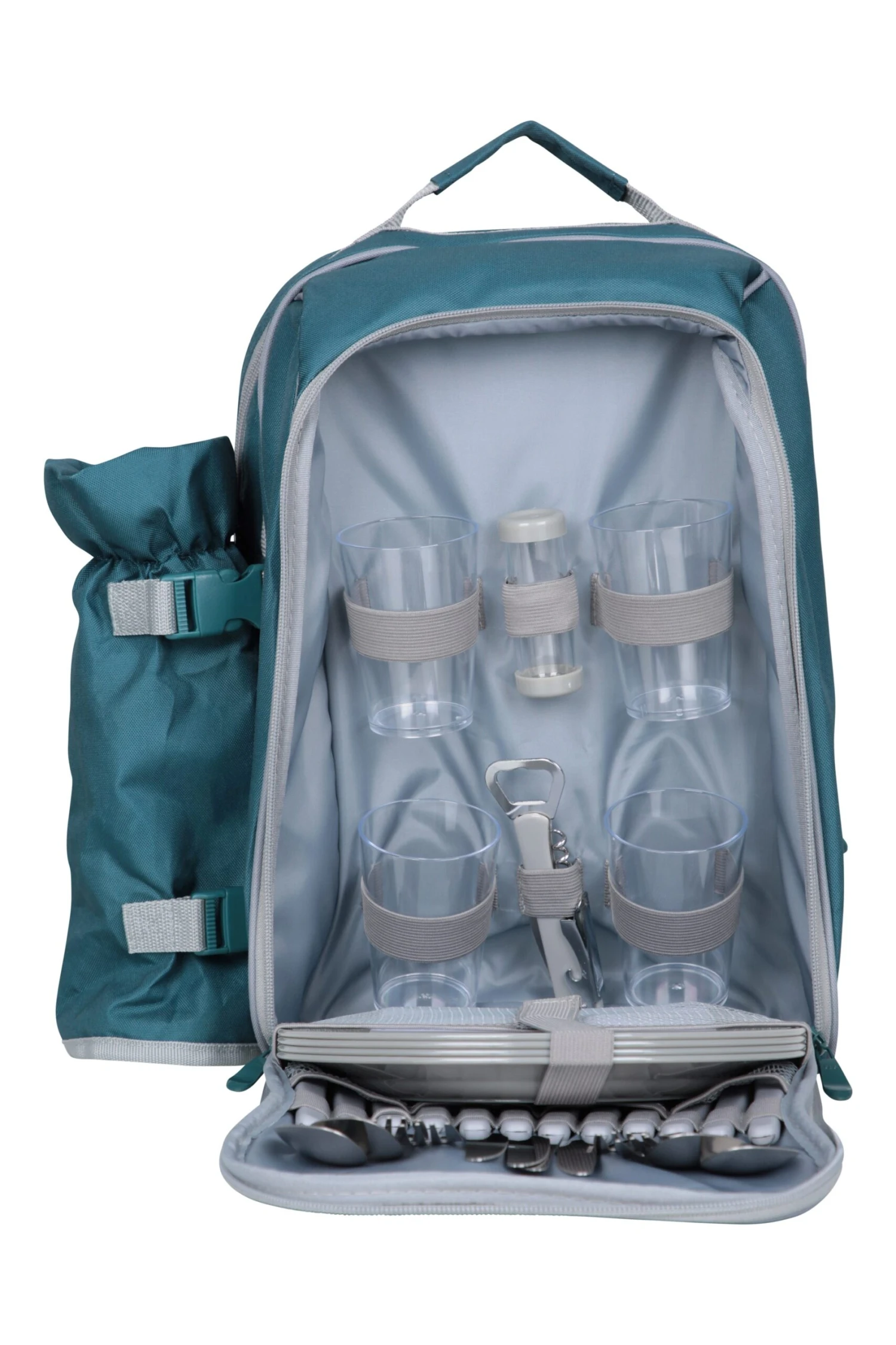 Mountain Warehouse 057932 4 PERSON PICNIC SET PLAIN 40L -MOUTAIN WAREHOUSE 057932 tea 4 person picnic set plain 40l har ss25 04 scaled