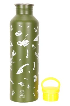 Dino Fossils Colour-Changing Bottle 700ml 4 Dino Fossils Colour-Changing Bottle 700ml -MOUTAIN WAREHOUSE 060425 grn dino fosils colour changing metal bottle 700ml har ss22 03
