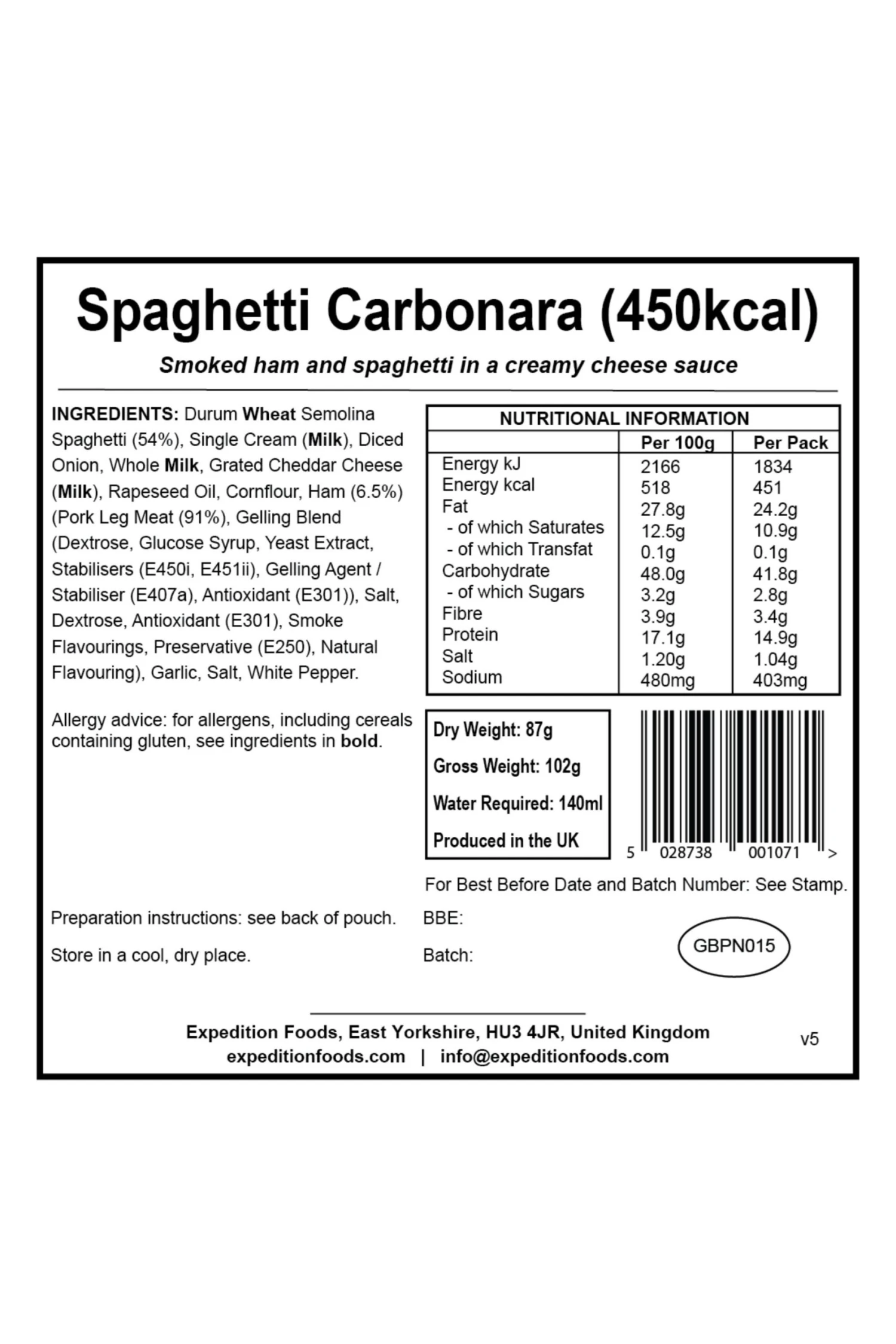 Camping Food - Spaghetti Carbonara Camping Food - Spaghetti Carbonara -MOUTAIN WAREHOUSE m06aad 001 campingfoodspaghetticarbonara20221223022117 3 scaled