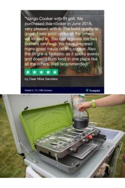 Vango M07B53 Combi IR Camping Grill Cooker -MOUTAIN WAREHOUSE m07b53 001 combiircampinggrillcooker20250530123630 4