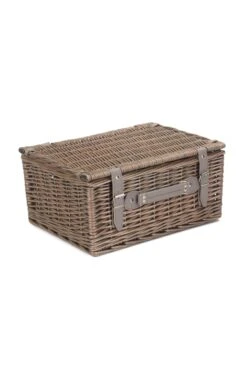 M1DCC9 2 Person Grey Tweed Fitted Picnic Basket -MOUTAIN WAREHOUSE m1dcc9 001 2persongreytweedfittedpicnicbasket20230629035108 3