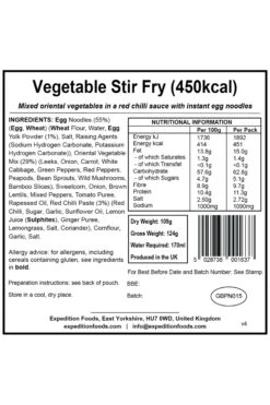 Camping Food - Vegetable Stir Fry -MOUTAIN WAREHOUSE m1f77b 001 campingfoodvegetablestirfry20221223022110 3