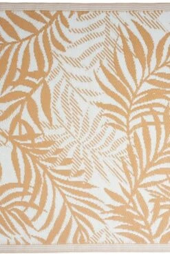 M21599 Outdoor Orange Leaves Camping Rug 90cm X 180cm