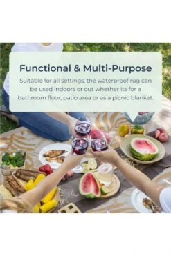 M21599 Outdoor Orange Leaves Camping Rug 90cm X 180cm -MOUTAIN WAREHOUSE m21599 001 outdoororangeleavescampingrug90cmx180cm20250411022113 4