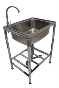 M236B9 Stainless Steel Camping Sink - Portable