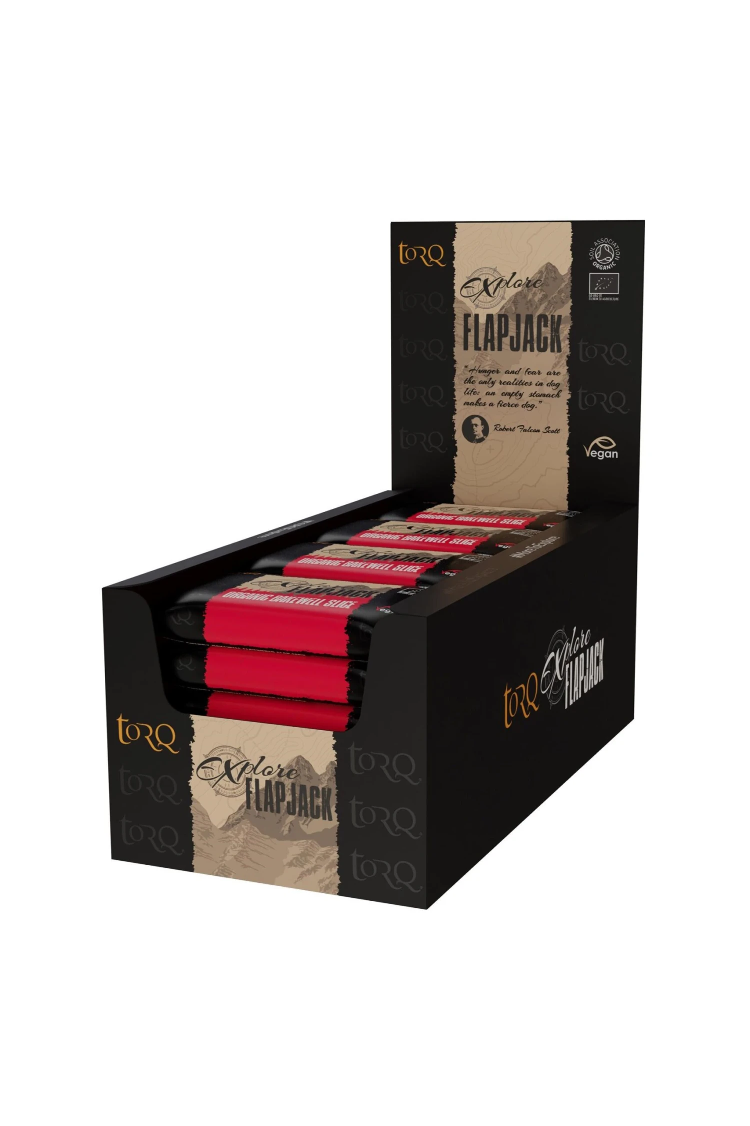 Explore Organic Vegan Flapjack 20 x 65g Torq Explore Organic Vegan Flapjack 20 X 65g -MOUTAIN WAREHOUSE m2770e 001 exploreorganicveganflapjack20x65g20220729110618 1 scaled
