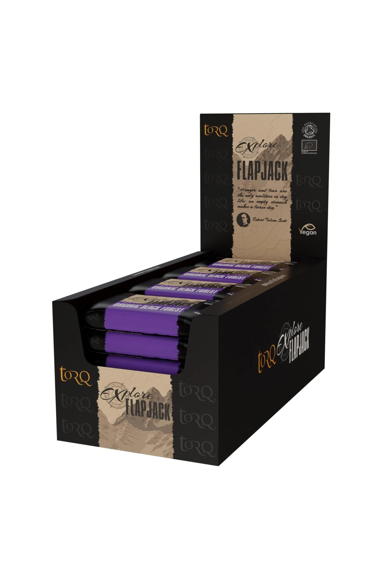 Explore Organic Vegan Flapjack 20 x 65g Torq Explore Organic Vegan Flapjack 20 X 65g -MOUTAIN WAREHOUSE m2770e 004 exploreorganicveganflapjack20x65g20220729080617 1 scaled