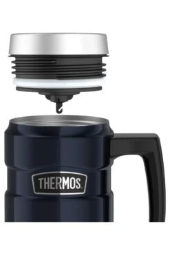 Thermos M3874E Stainless King Travel Mug 470ml 11 Thermos M3874E Stainless King Travel Mug 470ml -MOUTAIN WAREHOUSE m3874e 003 stainlesskingtravelmug470ml20240319043616 3