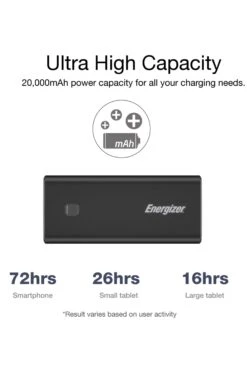 Energizer 20000mAh Powerbank With Rapid Charging -MOUTAIN WAREHOUSE m3ac28 001 20000mahpowerbankwithrapidcharging20230427092110 10