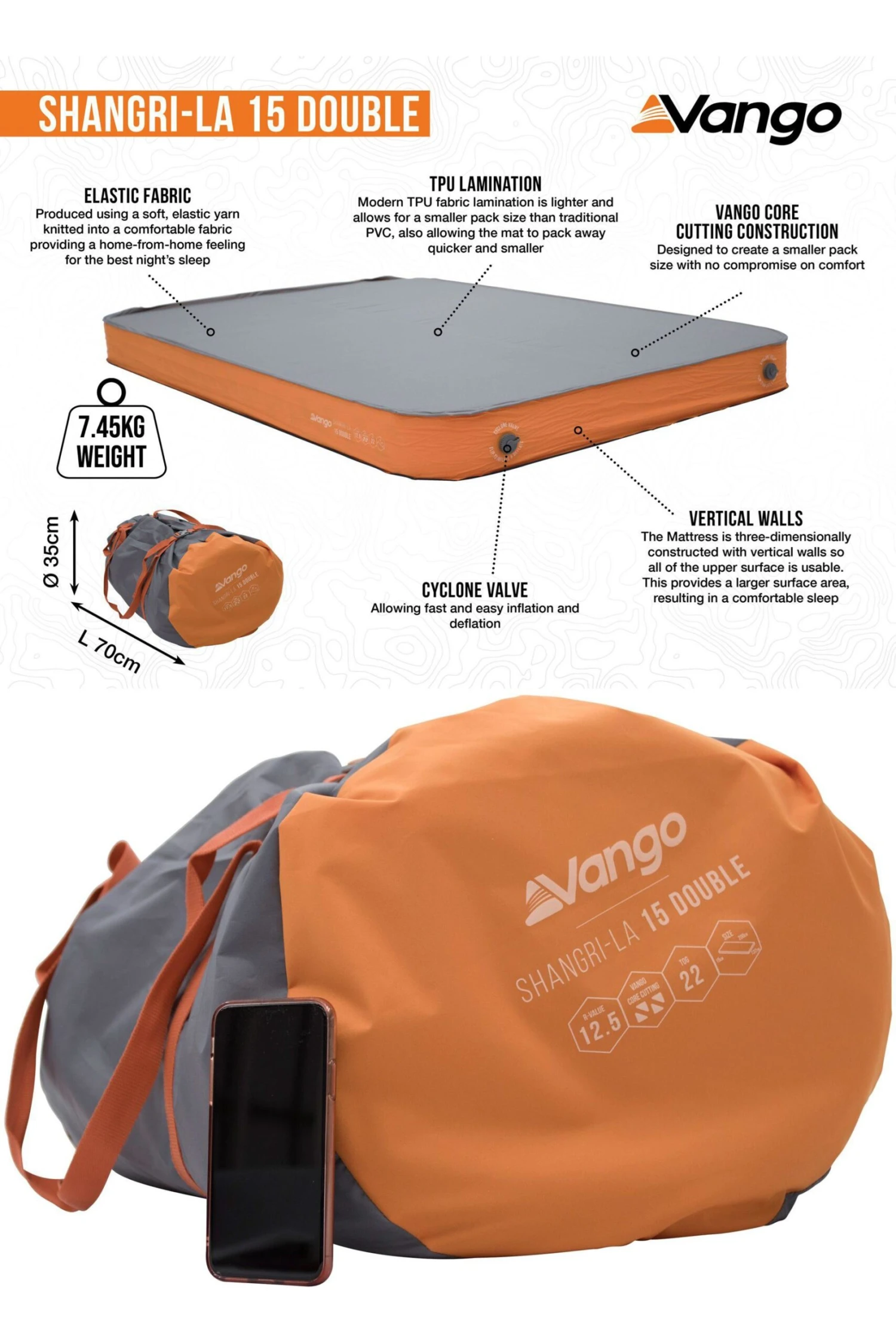 M4B0CB Shangri-la II 15cm Double Sleeping mat Vango M4B0CB Shangri-la II 15cm Double Sleeping Mat -MOUTAIN WAREHOUSE m4b0cb 001 shangrilaii15cmdoublesleepingmat20250217082139 4 scaled