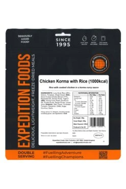 M5561E Chicken Korma With Rice Camping Food (1000kcal) 3 M5561E Chicken Korma With Rice Camping Food (1000kcal) -MOUTAIN WAREHOUSE m5561e 001 chickenkormawithricecampingfood1000kcal20230712040635 2