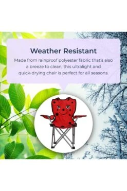M577EE Kids Mini Folding Camping Chair Red Ladybird 3 M577EE Kids Mini Folding Camping Chair Red Ladybird -MOUTAIN WAREHOUSE m577ee 001 kidsminifoldingcampingchairredladybird20250214115141 2