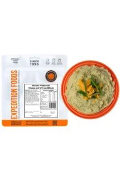Camping Food - Mashed Potato (Cheese & Chives)