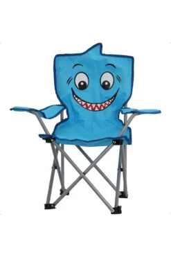 M601D7 Kids Mini Folding Camping Chair Blue Shark