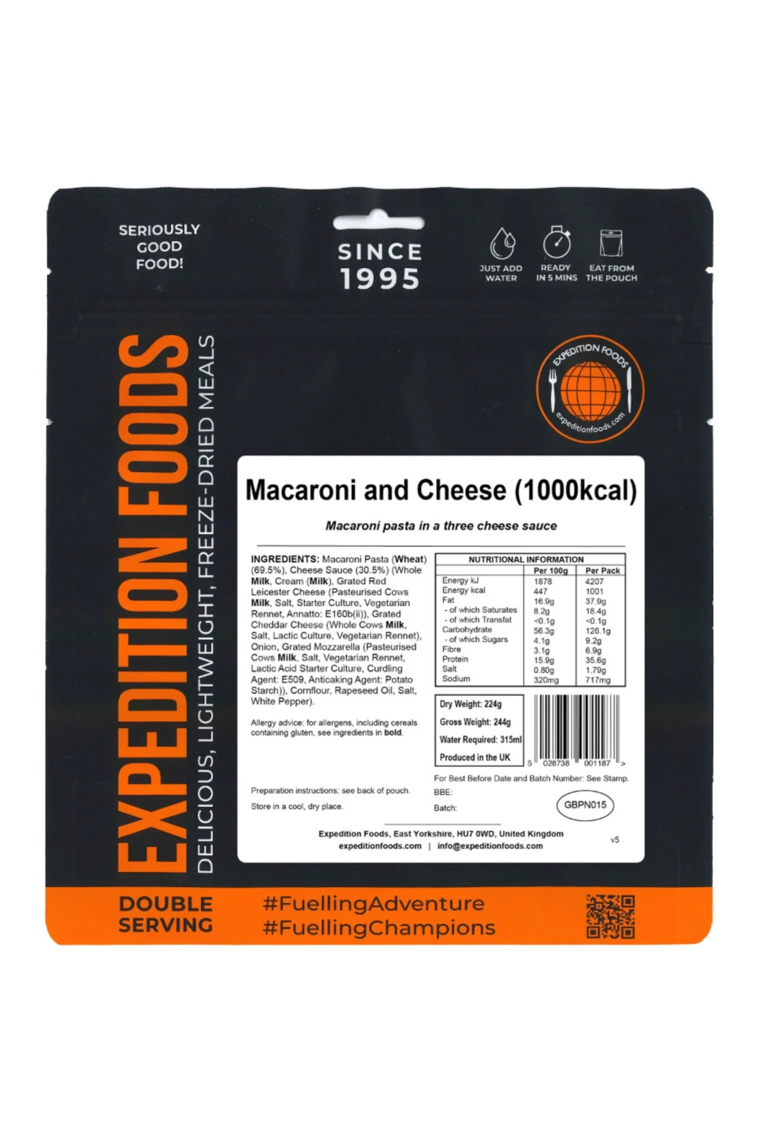 M628F6 Macaroni and Cheese Camping Food (1000kcal) M628F6 Macaroni And Cheese Camping Food (1000kcal) -MOUTAIN WAREHOUSE m628f6 001 macaroniandcheesecampingfood1000kcal20230712040635 2 scaled