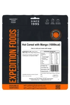 M658DF Hot Cereal With Mango Camping Food (1000kcal) -MOUTAIN WAREHOUSE m658df 001 hotcerealwithmangocampingfood1000kcal20230712040630 2