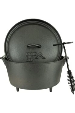 M65A75 Cast Iron 4.25L Dutch Oven Set