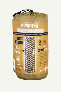 Klymit M67F7C Static V Camping Sleeping Pad 5 Klymit M67F7C Static V Camping Sleeping Pad -MOUTAIN WAREHOUSE m67f7c 001 staticvcampingsleepingpad20230531055155 4