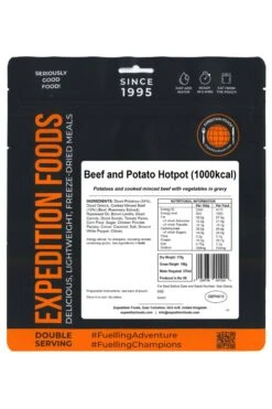 M68E83 Beef And Potato Hotpot Camping Food (1000kcal) -MOUTAIN WAREHOUSE m68e83 001 beefandpotatohotpotcampingfood1000kcal20230712040628 2