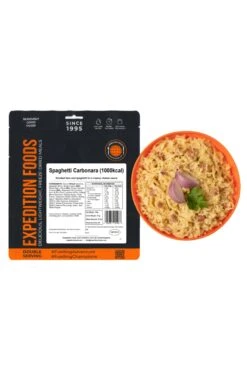 M6D144 Spaghetti Carbonara Camping Food (1000kcal)