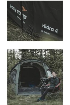 Easy Camp M73385 Hidra 4 Poled Adventure Tunnel Tent (4 Person) -MOUTAIN WAREHOUSE m73385 001 hidra4poledadventuretunneltent4person20250616075134 6
