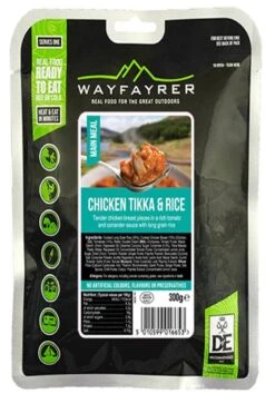 Chicken Tikka & Rice 300g Camping Food