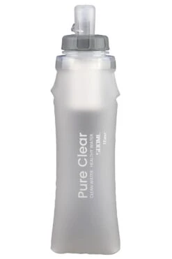 Collapsible Squeeze Water Filter Bottle 500ml