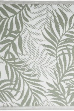 M84BFE Outdoor Green Leaves Camping Rug 90cm X 180cm