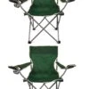 M97625 Captains Camping Chair Twin Pack