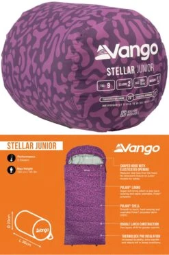 Vango M9B5DA Stellar Junior Sleeping Bag -MOUTAIN WAREHOUSE m9b5da 002 stellarjuniorsleepingbag20250219053628 6