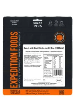 M9C1A8 Sweet And Sour Chicken With Rice (1000kcal) 3 M9C1A8 Sweet And Sour Chicken With Rice (1000kcal) -MOUTAIN WAREHOUSE m9c1a8 001 sweetandsourchickenwithrice1000kcal20230712040639 2