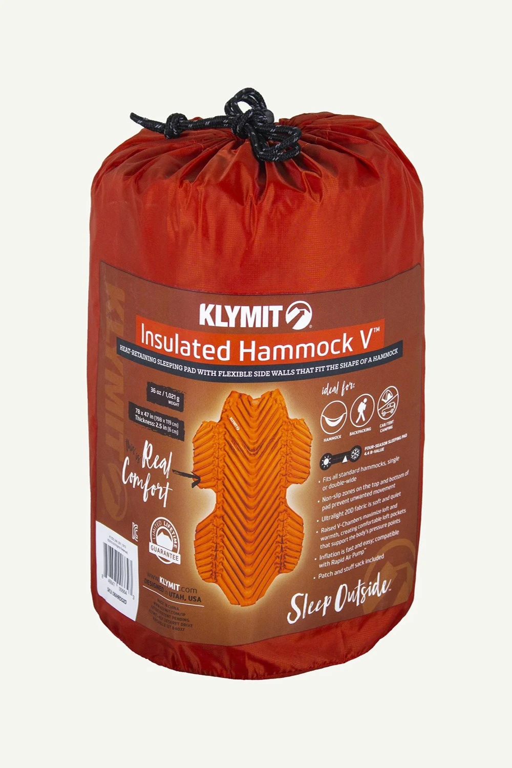 Insulated Hammock V Sleeping Pad Klymit Insulated Hammock V Sleeping Pad -MOUTAIN WAREHOUSE mad434 001 insulatedhammockvsleepingpad20230504012116 3