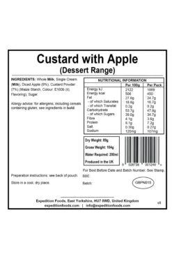 Camping Food - Custard With Apple -MOUTAIN WAREHOUSE madabf 001 campingfoodcustardwithapple20221223012117 3