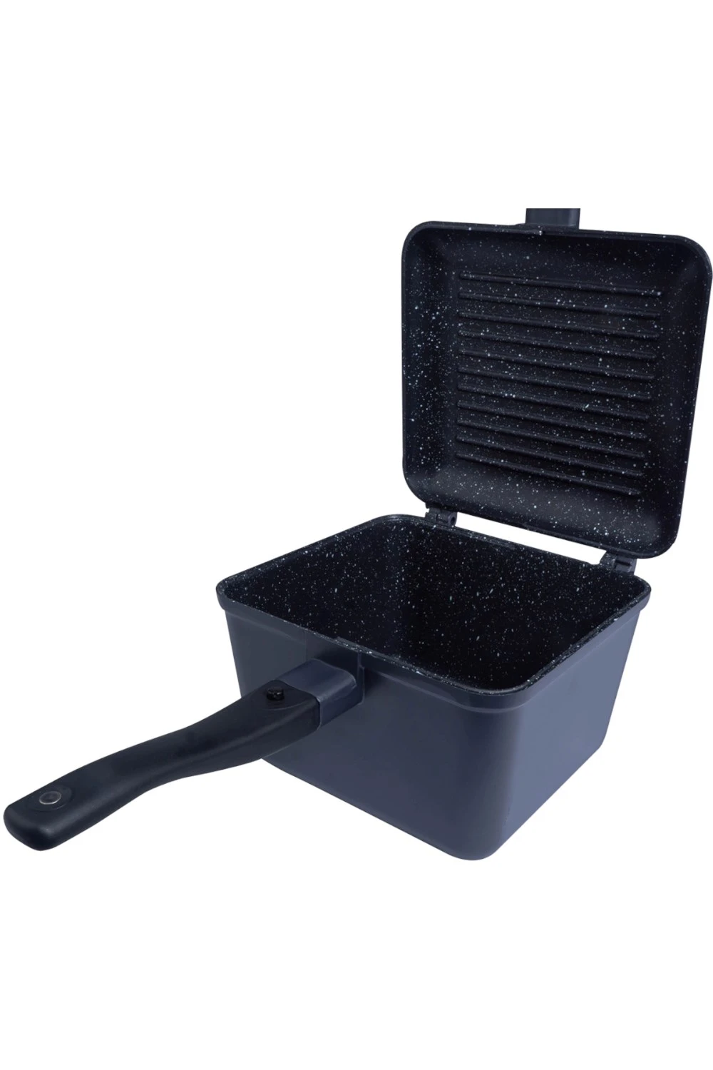 MB6E7D Connect Deep Pan & Griddle XL Granite Edition Ridgemonkey MB6E7D Connect Deep Pan & Griddle XL Granite Edition -MOUTAIN WAREHOUSE