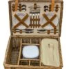 MBF126 Blenheim Deluxe Fitted Picnic Basket -MOUTAIN WAREHOUSE mbf126 001 blenheimdeluxefittedpicnicbasket20240905023613 1
