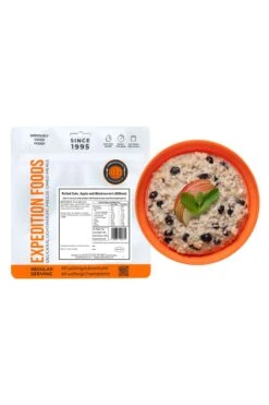 Camping Food - Rolled Oats, Apple & Blackcurrant