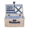 MD6171 Blue And White Gingham 2 Person Picnic Basket 2 MD6171 Blue And White Gingham 2 Person Picnic Basket -MOUTAIN WAREHOUSE md6171 001 blueandwhitegingham2personpicnicbasket20230629035117 1
