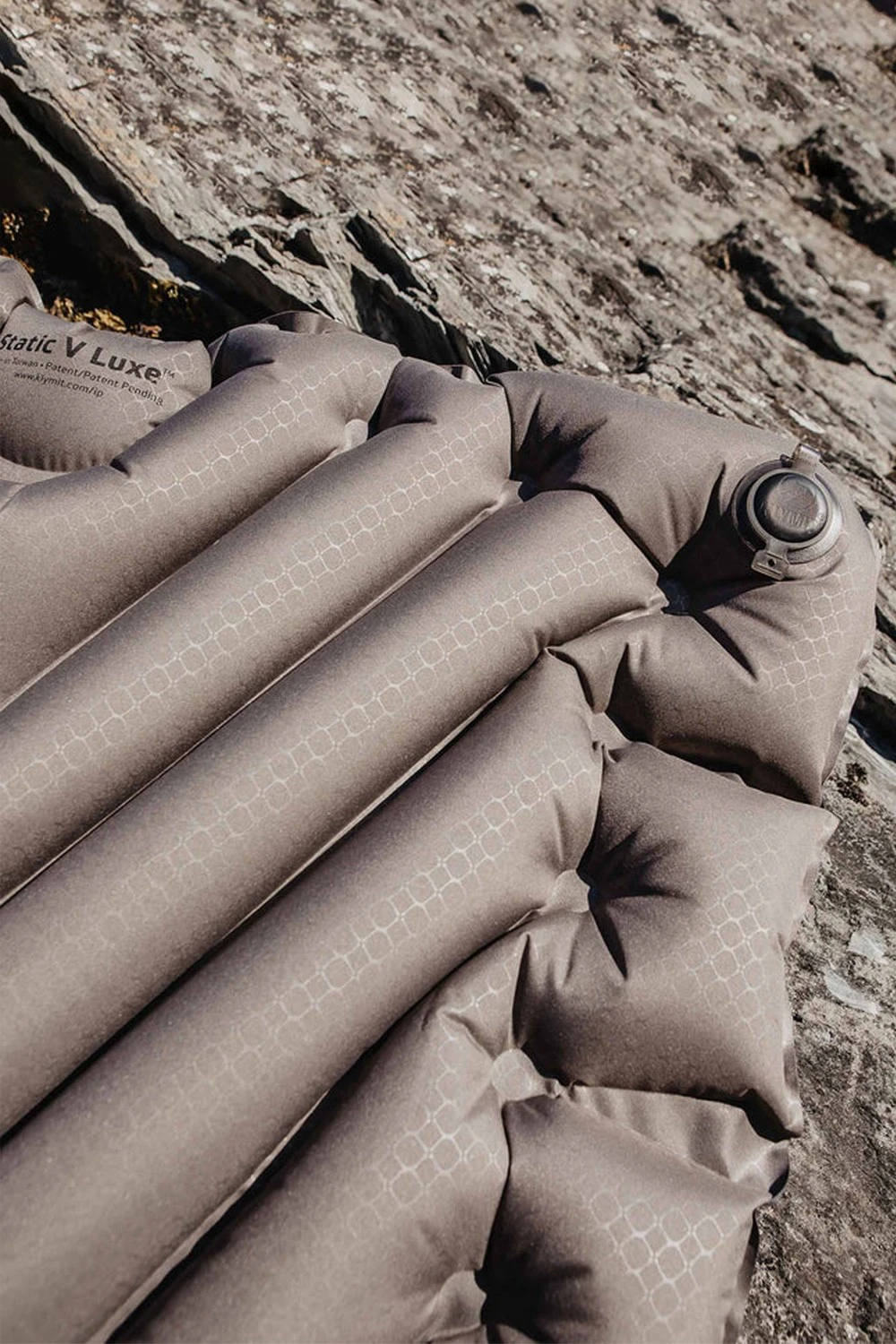 Static V Luxe Camping Sleeping Pad Klymit Static V Luxe Camping Sleeping Pad -MOUTAIN WAREHOUSE