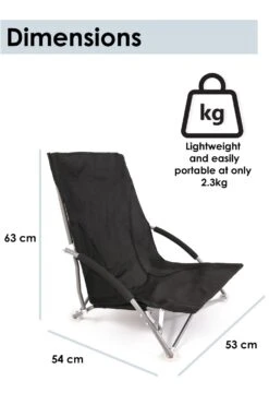 MDB873 Low Camping Chair -MOUTAIN WAREHOUSE mdb873 003 lowcampingchair20240626032121 3