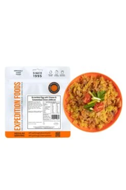 Camping Food - Scrambled Egg (Cheese & Onion)